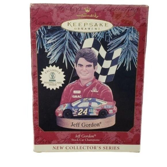 Hallmark NASCAR Jeff Gordon Vtg Keepsake Ornament‎ - Picture 1 of 5